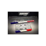 Barcode Works 3D RENKLİ FRANSIZ MODEL TAKMATİK PLEKSİ PLAKALIK