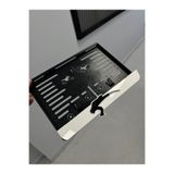 Barcode Works PARS MOTORSİKLET TAKMATİK PLEKSİ PLAKALIK WHİTE BLACK