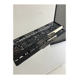 Barcode Works TESLA MODEL TAKMATİK MAT PLEKSİ PLAKALIK ÜNİVERSAL KİŞİSELLEŞTİRİLEBİLİR HER MARKA MODEL