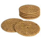 Bardak Altlığı Naturel Bambu 6lı set