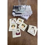 Bardak Altlığı Şömine Kokulu Ahşap 5'li Set