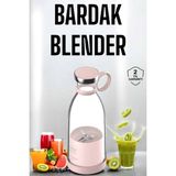 Bardak Blender Smoothie Meyve Sıkacağı Şarjlı Cam Taşınabilir - TK002M-6VLTD3 - Çok Renkli