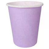 Bardak Karton Makaron Lila 8 Oz 8'Lı
