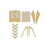 bardakcı bike Cg Gold Sticker ve Depo Şerit Seti