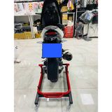 Bardakcı Bike Universal Motosiklet Kaldırma Sehpası 360 Derece Döner Kilitli - Standart - Kırmızı