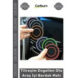 #BardakTutacağı Kaymaz Koruyucu Silikon Dayanıklı Estetik Titreşim Engellen Oto Araç İçi Bardak Matı