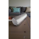 BARERMO 40 cm Silindir yastık, yatak süsü, yatak kırlenti, kırlent, silindir kırlent, silindir sünger koltuk