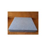 BARERMO 45 Cm X 45 Cm Minderi, Minder Süngerli, Yer Minderi, Sert Sünger, Tek Minder Keten Kumaşlı Minder