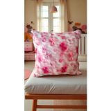 Barermo 45x45 pembe Kırlent ( içi dolu) Salon Minderi Teras Minderi Sandalye Minderi Koltuk Minderi Yastık