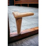 BARERMO Kartal Ahşap Ayak Ceviz 12 Cm Sehpa, Tv Ünitesi Ayağı, Konsol Ayağı, Gürgen Ayak, Ayak, Orta Sehpa,