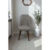 Baresmu Hasa 1 Adet Sandalye – Ahşap Ayaklı, Ergonomik, Rahat Oturumlu Modern Mutfak Ve Yemek Sandalyesi