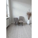 Baresmu Hasa 2 Adet Sandalye – Ahşap Ayaklı, Ergonomik, Rahat Oturumlu Modern Mutfak ve Yemek Sandalyesi - Krem