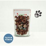 Barftr Tavuk Yürek Atıştırmalık Ödül Maması 500 Gram Kediler Için