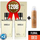 Bargello 120B EDP 2x50 ml Kadın Parfüm + Floral 150 ml Deodorant