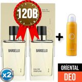 Bargello 120bx2(2adet) Floral 50 Ml Edp + Oriental Bayan Deodorant 150 Ml