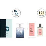 Bargello 122 EDP 50 ml Kadın Parfüm + 528 EDP 50 ml Erkek Parfüm