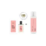 Bargello 122 EDP 50 ml ve 122 EDT Body Mist 210 ml Kadın Parfüm