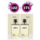 Bargello 122 Oriental Kadın, 171 Floral Kadın Parfüm Seti, 50 ml x 2