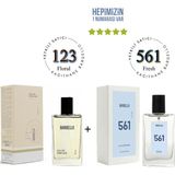 Bargello 123 + 561 Kadın / Erkek Parfüm Edp 50 ml Floral / Fresh - MNMS123561 - 100 ml