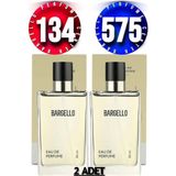 Bargello 134 Kadın Parfüm Oriental 50 ml EDP ve 575 Erkek Parfüm Woody 50 ml EDP 2 Adet Odunsu Koku