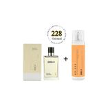 Bargello 228 Kadın Parfüm edp 50 ml Oriental + No:228 Body Mist Kadın 210 ml Oriental Edt - mnms228bm