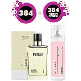 Bargello 384 Edp 50 ml Floral Kadın Parfüm + NO:384 210 ml Body Mist Vücut Spreyi Seti
