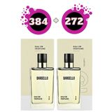 Bargello 384 Floral 272 Floral Kadın Parfüm Seti, 50 ml x 2
