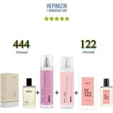 Bargello 444 + 122 Kadın Parfüm Edp 50 ml Oriental + No: 444 + No: 122 Kadın Body Mist Edt 210 ml Oriental -MNMS444122BMSET