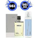 Bargello 561 Edp Fresh 50 ml Erkek Parfümü + No:561 210 ml Body Mist Vücut Spreyi Seti
