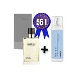 Bargello 561 EDP Oriental 50 ml + Bargello No: 561 Body Mist Fresh 210 ml EDT Erkek Parfüm