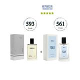 Bargello 561 Fresh 50ml + 593 Fresh 50 ml EDP Erkek Parfüm Seti