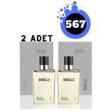 Bargello 567 Fresh Eau de Parfum, 50 ml, Erkek Parfümü, 2 Adet