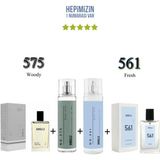 Bargello 575 + 561 Erkek Parfüm Edp 50 ml Woody/fresh + No: 575 + No: 561 Erkek Body Mist Edt 210 ml Woody/fresh -MNMS575561BMSET