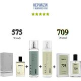 Bargello 575 + 709 Erkek Parfüm Edp 50 ml Woody/oriental + No: 575 + No: 709 Erkek Body Mist Edt 210 ml Woody/oriental -MNMS575709BMSET