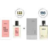 Bargello 593 Fresh 50 ml Kadın + 122 Oriental 50 ml Erkek Parfüm Seti