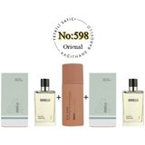 Bargello 598 +598 Unisex Parfüm Edp 50 ml + No: 598 Unisex Deodorant 150 ml - MNMS598DEO2
