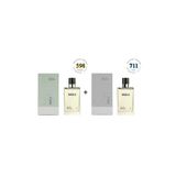 Bargello 598 EDP 50 ml Unisex Parfüm + 711 EDP 50 ml Erkek Parfüm Seti