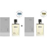 Bargello 709 Oriental EDP 50 ml Erkek Parfüm + 593 Fresh EDP 50 ml Erkek Parfüm