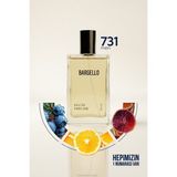 Bargello 731 EDP 50 ml Erkek Parfüm Odunsu Aromatik Koku ile Güçlü ve Çekici