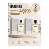 Bargello Erkek Parfüm Ask6 Fresh, 50 ml, EDP, 2'li Set