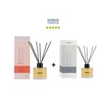 Bargello Karpuz Mango Dynamic Place + Sümbül Amber Iconic Place Dekoratif Ortam Kokusu 120 ml - Bambu Çubuklu