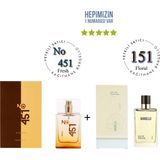 Bargello No: 451 + 151 Unisex / Kadın Parfüm Edp 50 ml Fresh / Floral - MNMS451151 - 100 ml