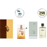 Bargello NO: 451 + 298 Unisex Parfüm EDP 50 ml Fresh / Oriental - 100 ml
