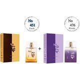 Bargello No: 451 + NO: 476 Unisex Parfüm EDP 50 ml Fresh / Woody - MNMS50NO451476 - 100 ml
