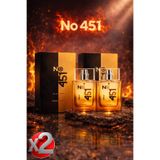 Bargello No.451 Unisex Parfüm Fresh 50 ml Edp-x2(2ADET)