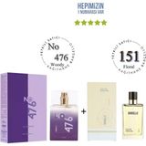 Bargello No: 476 + 151 Unisex / Kadın Parfüm Edp 50 ml Woody / Floral - MNMS476151 - 100 ml