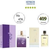 Bargello No: 476 + 409 Unisex / Kadın Parfüm Edp 50 ml Woody / Oriental - MNMS476409 - 100 ml
