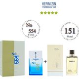 Bargello No: 554 + 151 Unisex / Kadın Parfüm Edp 50 ml Floral - MNMS554151 - 100 ml