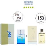 Bargello No: 554 + 153 Unisex / Kadın Parfüm Edp 50 ml Floral - MNMS554153 - 100 ml