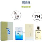 Bargello No: 554 + 174 Unisex / Kadın Parfüm Edp 50 ml Floral - MNMS554174 - 100 ml